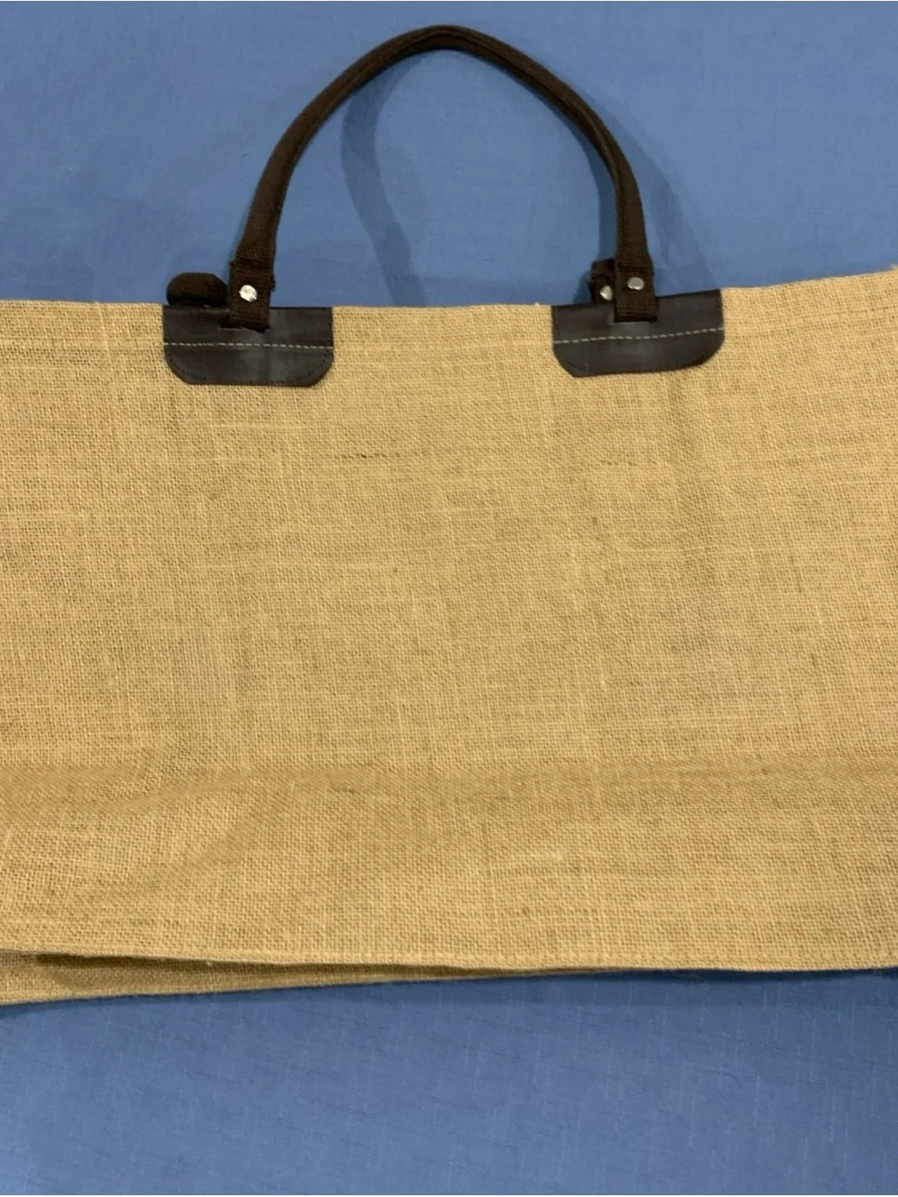 Coppertone Straw-like Tote Bag Beach Bag with Handle